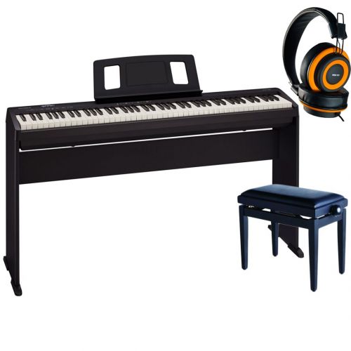 Roland FP 10 BK Home Set - Piano Digitale / Stand / Panchetta / Cuffie