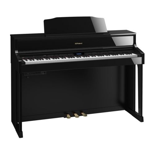 Roland HP605 PE - Pianoforte Digitale Nero Lucido