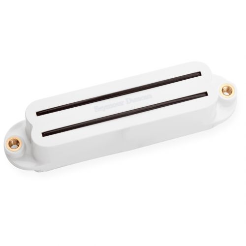 Pickup Mini Humbucker Seymour Duncan SCR-1B Cool Rails Strat Bridge White Cover