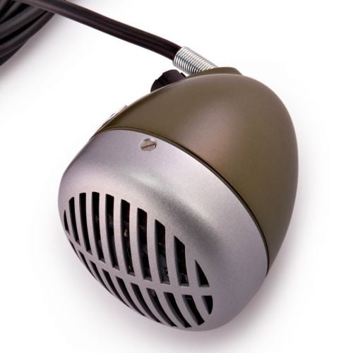 Shure 520DX Green Bullet - Microfono a Bocca per Armonica