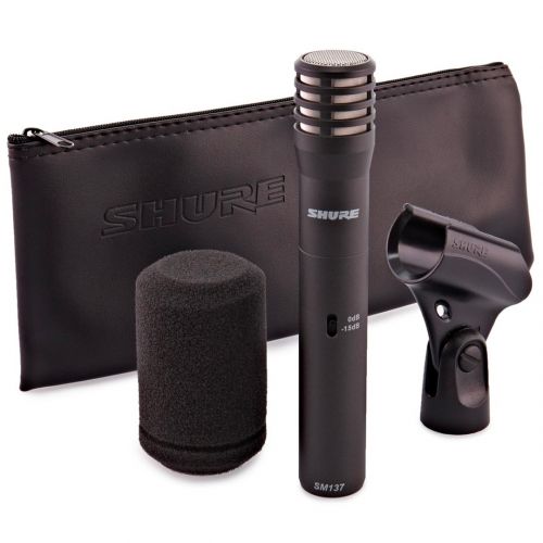 Shure SM137 - Microfono a Condensatore Professionale per Strumenti