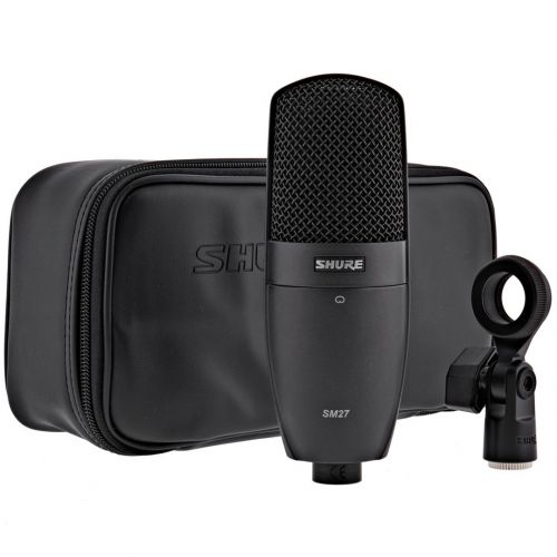 Shure SM27 - Microfono a Condensatore Professionale Diaframma Largo