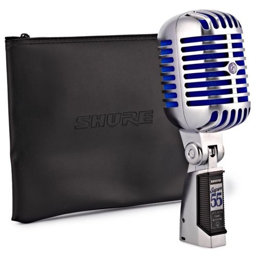 Shure Super 55 Deluxe - Microfono Classico Vintage per Canto