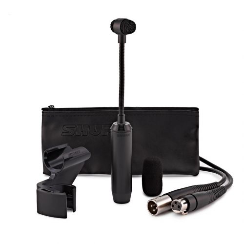 Shure PGA98D XLR - Microfono a Condensatore Cardioide per Percussioni e Tamburi