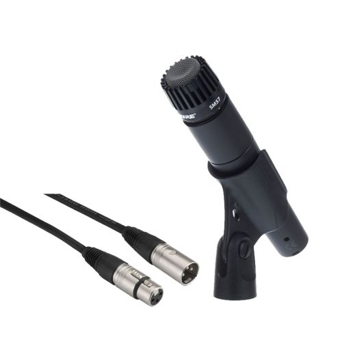 SHURE SM57 Microfono per Strumenti / Cavo con Connettori NEUTRIK