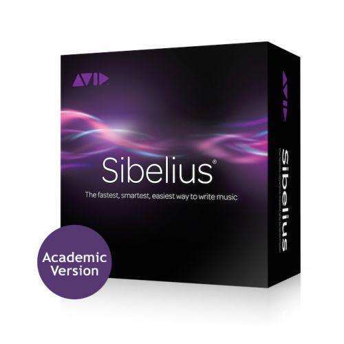 AVID SIBELIUS 8 ACADEMIC - Software di Notazione Musicale Versione Educational