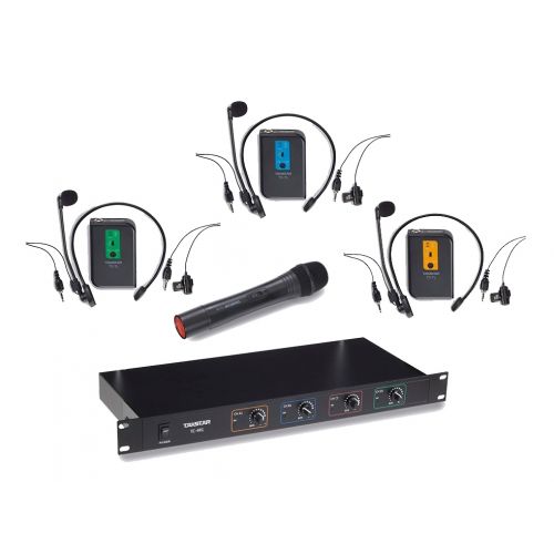 TAKSTAR Sistema Microfonico Wireless / 3 Headset / 1 Palmare