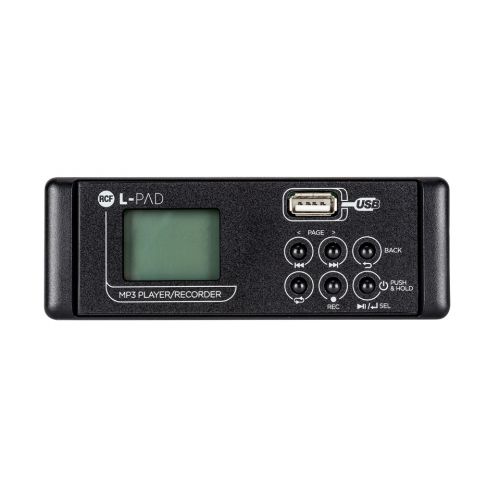RCF SMP-R MKII - MP3 Player Card con Recording per LivePad