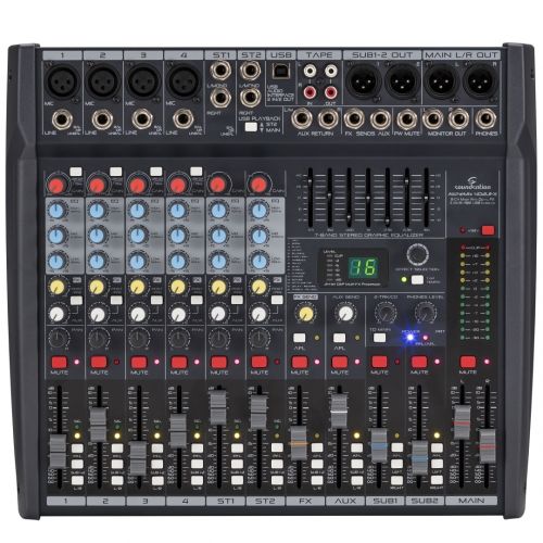 SOUNDSATION ALCHEMIX 402 UFX - Mixer Professionale 8-canali Con Multieffetto Digitale A 24-bit & Scheda In/Out Stereo USB