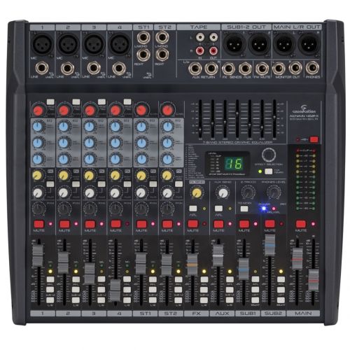 SOUNDSATION ALCHEMIX 402FX - Mixer Professionale 8 Canali Con Multieffetto Digitale A 24-bit
