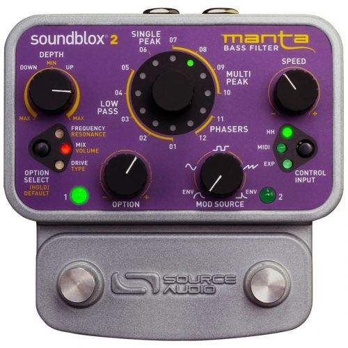 Source Audio SA223 Soundblox 2 Manta Bass Filter - Pedale Filtro per Basso