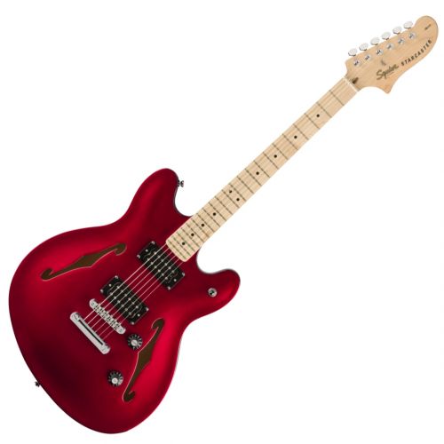 Squier Affinity Starcaster Maple Fingerboard Candy Apple Red