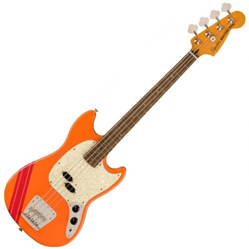 Squier Classic Vibe 60s Competition Mustang Bass Capri Orange