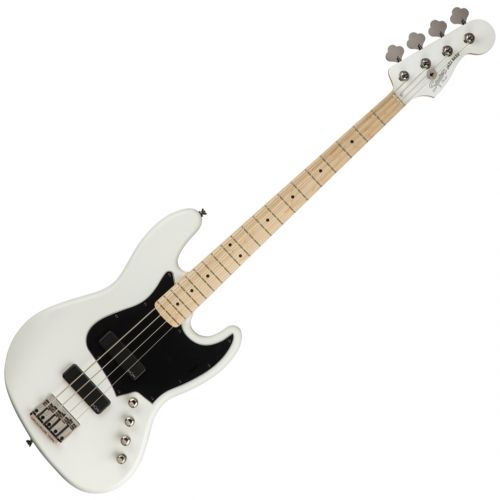 SQUIER Contemporary Active Jazz Bass HH Maple Fingerboard Flat White