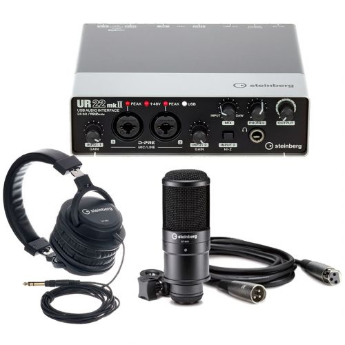 0 Steinberg UR22 MKII Recording Pack Elements Edition
