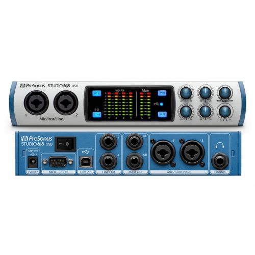 Presonus Studio 68 - Interfaccia Scheda Audio USB 6 In / 8 Out