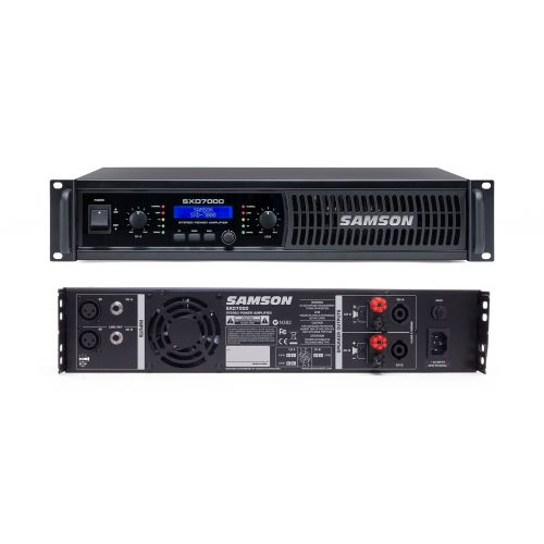 SAMSON SXD7000 - Finale di Potenza Stereo 2 x 1000W con DSP