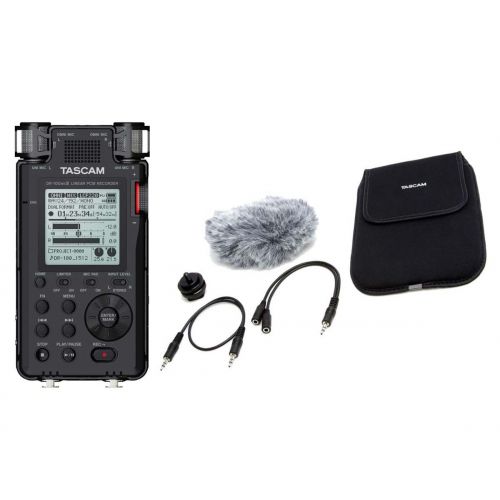 TASCAM DR100 MKIII Registratore Professionale Stereo con SD 128MB e Accessori PRO