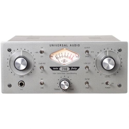 Universal Audio 710 Twin Finity - Preamplificatore Microfonico e di Linea Valvolare / Fet