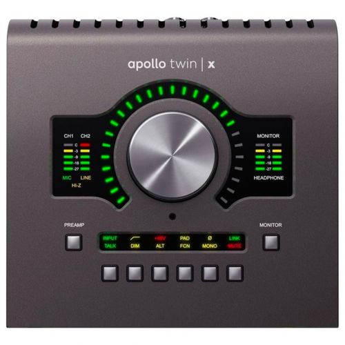 Universal Audio Apollo Twin X Quad Thunderbolt - Interfaccia Audio Thunderbolt 10 x 6 per Mac e Windows