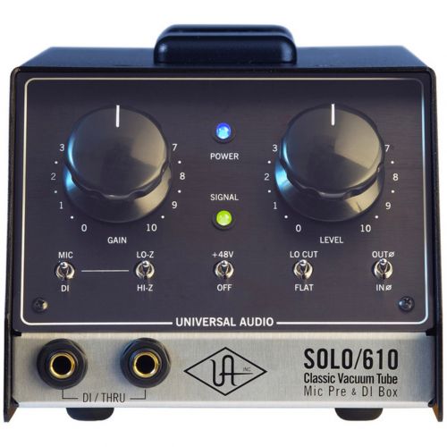 Universal Audio SOLO/610 - Preamplificatore Microfonico Valvolare