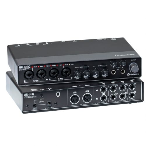 Steinberg UR44C - Interfaccia Audio MIDI/USB 3 con Connettività iPad