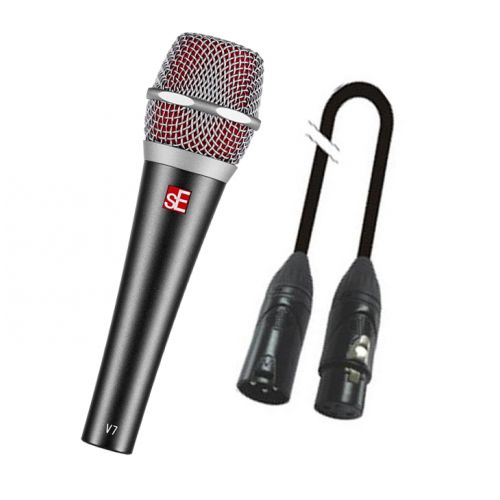 SE ELECTRONICS V7 Microfono Dinamico Supercardioide / Cavo Microfonico 2mt