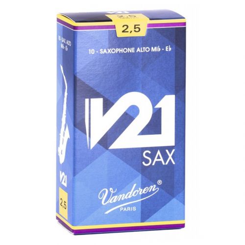 Vandoren V21 SR8125 - 10 Ance Sax Alto 2.5