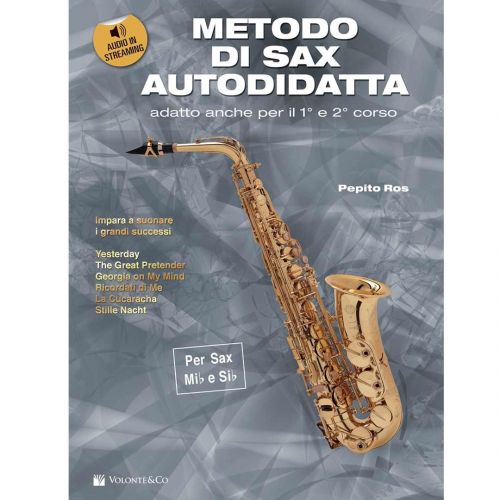 VOLONTE&CO. Pepito Ros Metodo Di Sax Autodidatta con Audio in streaming