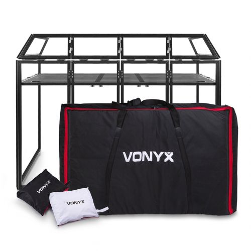 Vonyx DB5 Foldable DJ-Booth System
