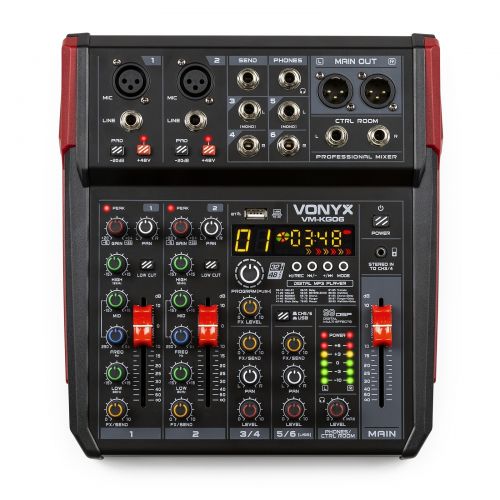 Vonyx VM-KG06 Music Mixer