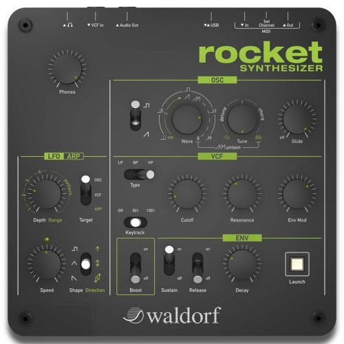 Waldorf Rocket - Sintetizzatore Analogico Desktop