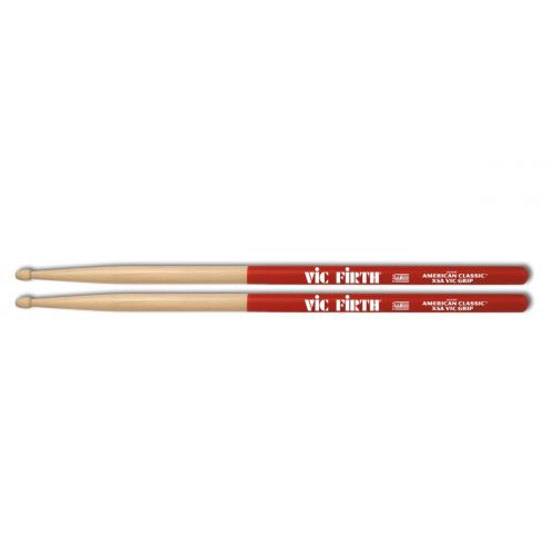 VIC FIRTH X5AVG - Bacchette American Classic Vic Grip Hickory Punta in Legno Extreme