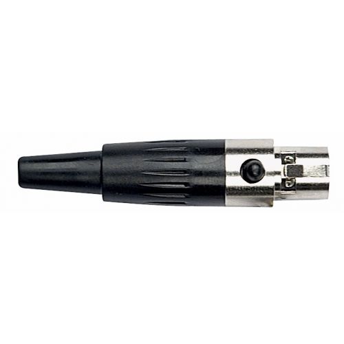 0 DAP-Audio - N-CON Mini XLR 4p. Plug Female - Femmina