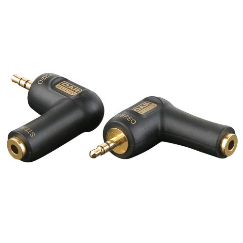 DAP-Audio - XGA08 - Mini Jack/M stereo > Mini Jack/F, 90° - Adapters
