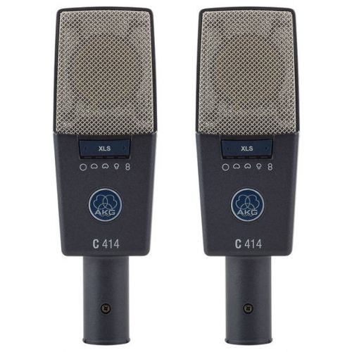 AKG C414 XLS ST - Stereo Set Coppia Microfoni Condensatore a Diaframma Largo