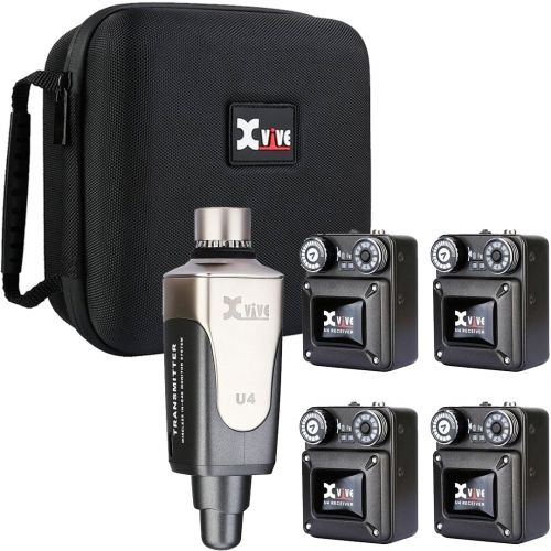 XVive U4R4 In-Ear Monitor Kit con Bag