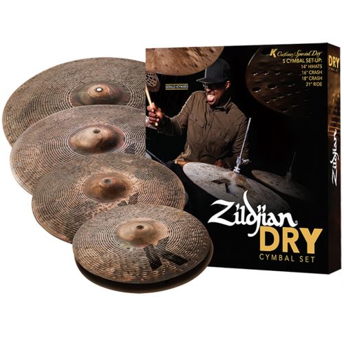 Zildjian K Custom Dry Cymbal Set - Set Piatti Batteria