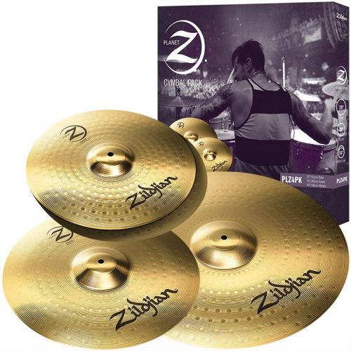 Zildjian 4 Planet Z PLZ4PK - Set di Piatti Ride / Hi-Hat / Crash