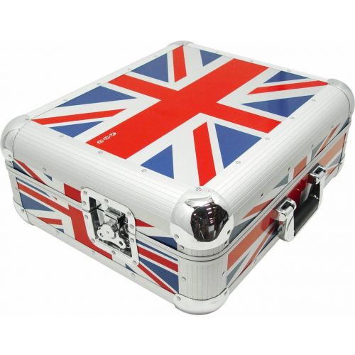 0 ZOMO 0030101383 - Flightcase SL-12 XT | Technics SL-1200 / SL-1210 - UK-Flag