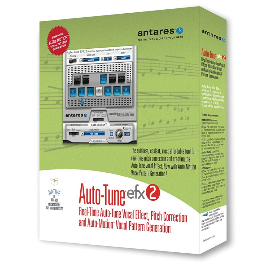 Antares Auto-Tune 7 Crack And Key Full Free Download