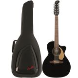 Fender Villager 12-String WN Gloss Black V3