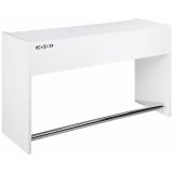 Zomo Deck Stand Ibiza 150 Stand Tavolo Professionale Dj Console Bianco