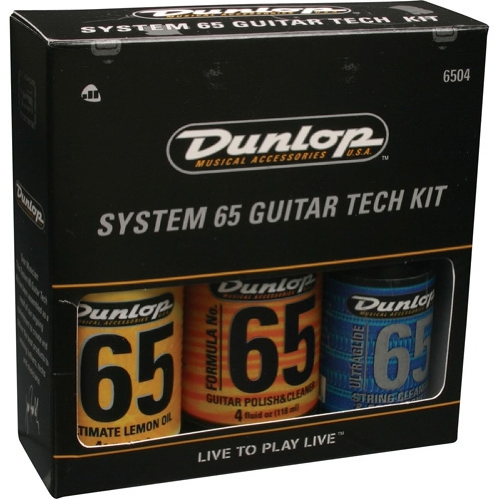 Dunlop 6504 GUITAR TECH KIT, Kit per la cura della Chitarra