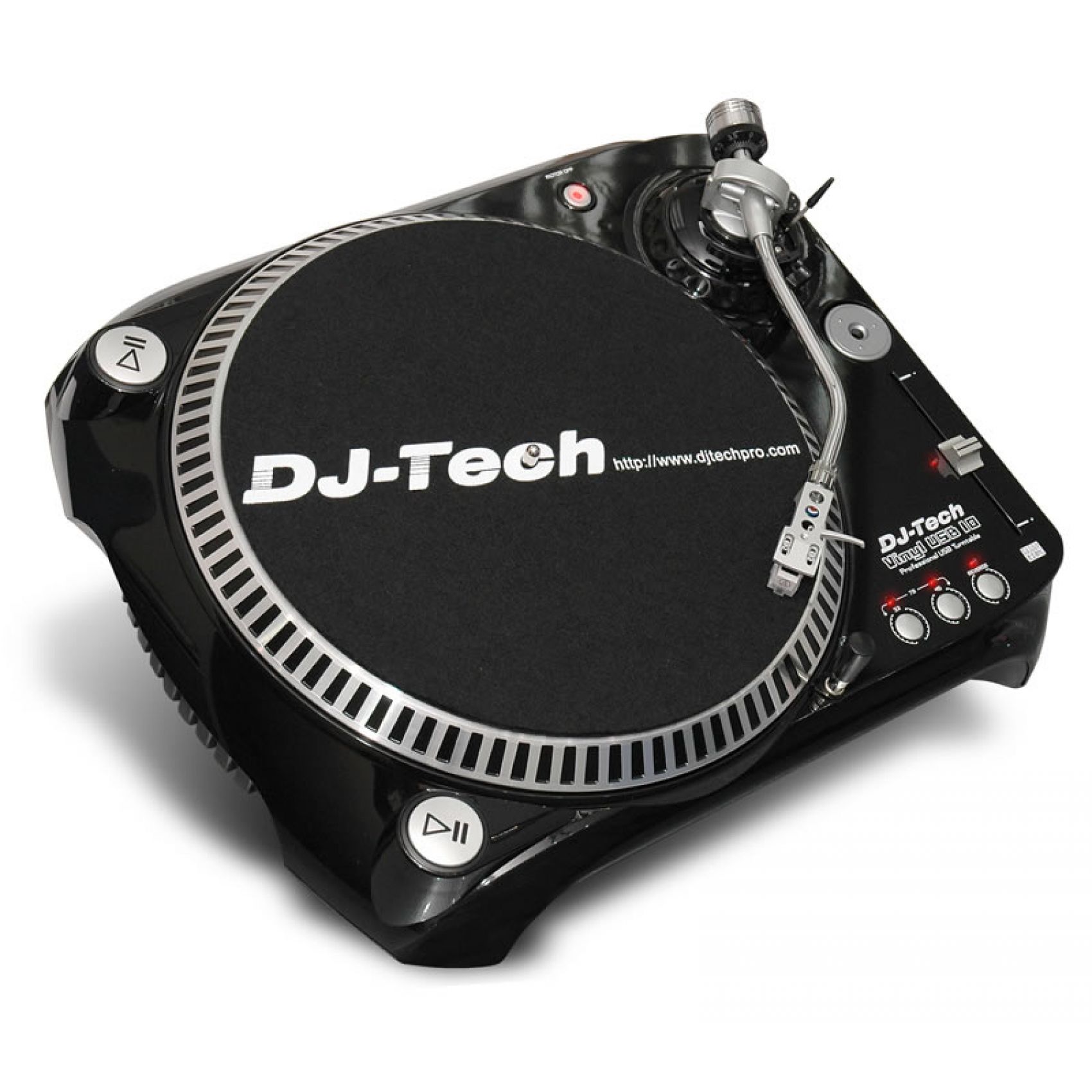 DJ TECH Vinyl USB 10 - GIRADISCHI TRAZIONE A CINGHIA USB PC/MAC
