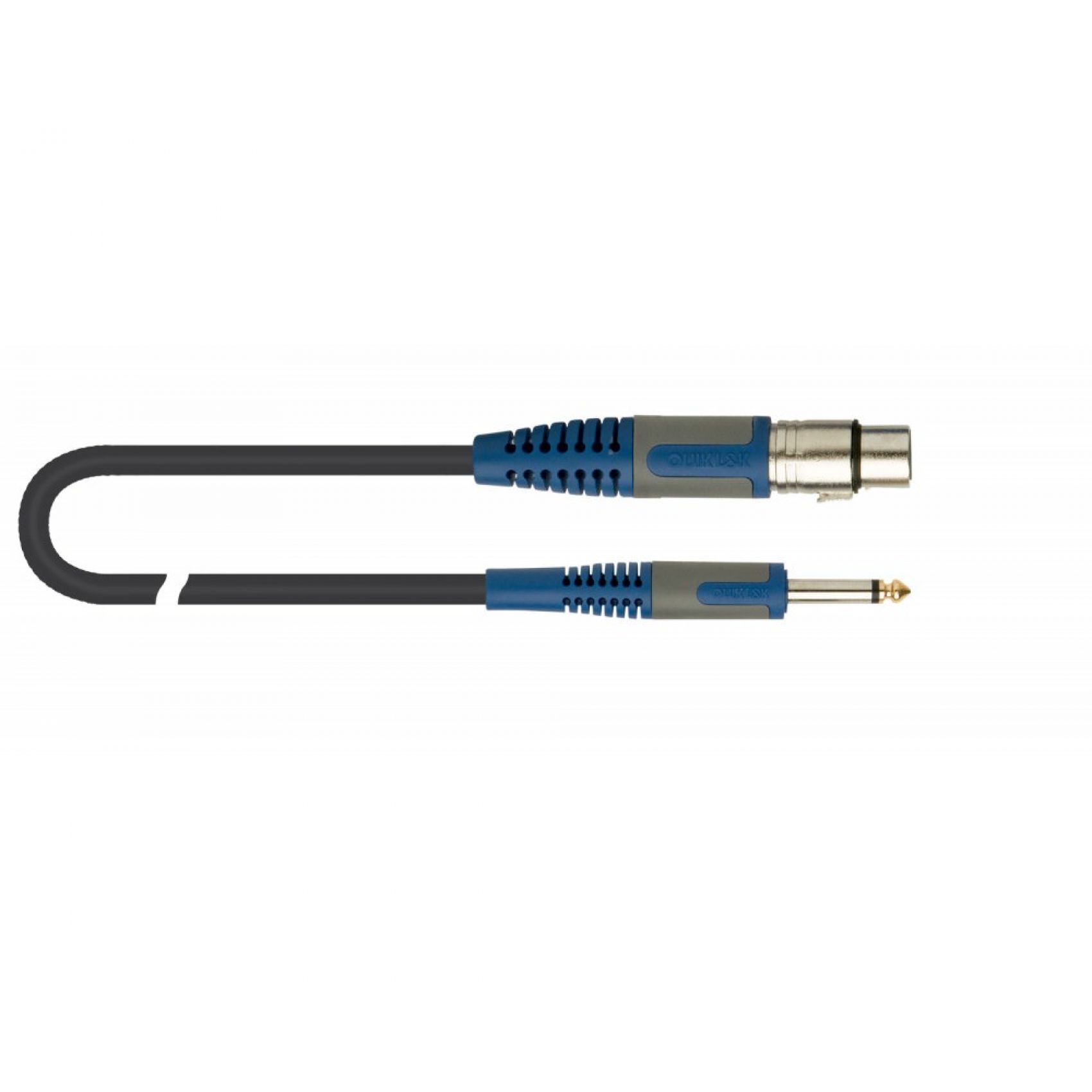 Quik Lok Cavo Sbilanciato Jack maschio mono 6,3 mm / XRL femmina da 1 m