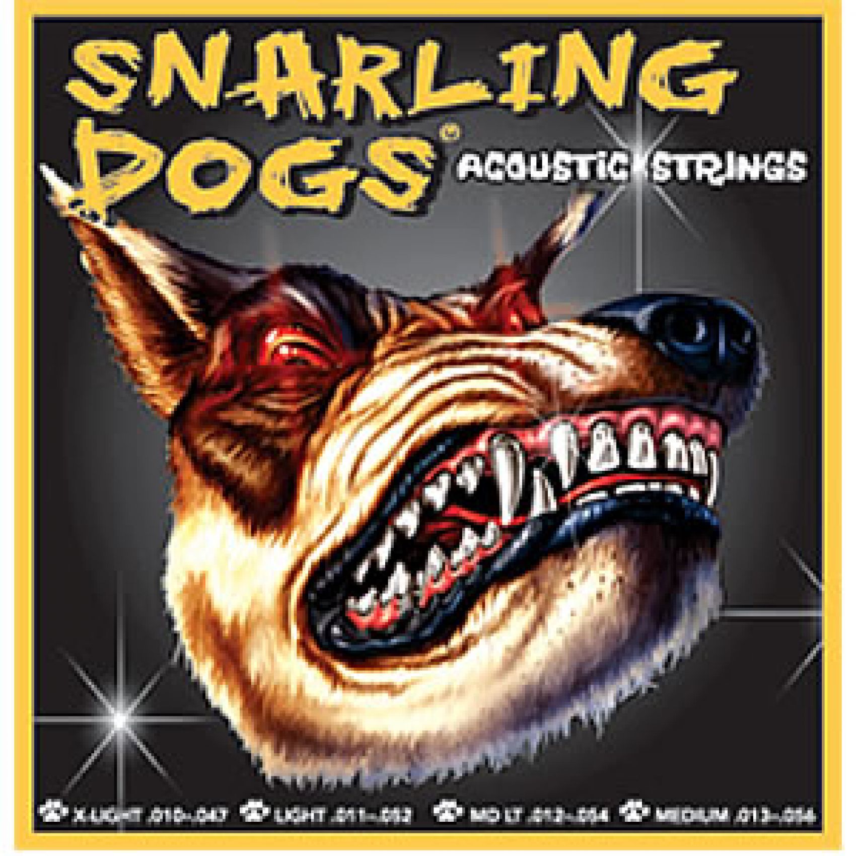 SNARLING DOGS SDP11 - MUTA CORDE PER CHITARRA ACUSTICA (011-052)