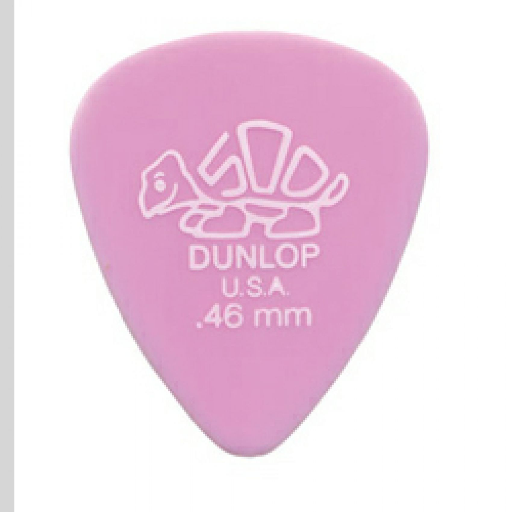 DUNLOP 41P Specialty "Delrin 500" Pink 0.46mm (confezione 12 plettri)