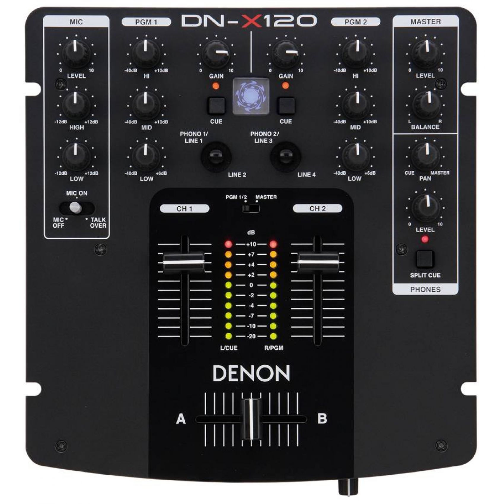 DENON DNX120 mixer 2 canali