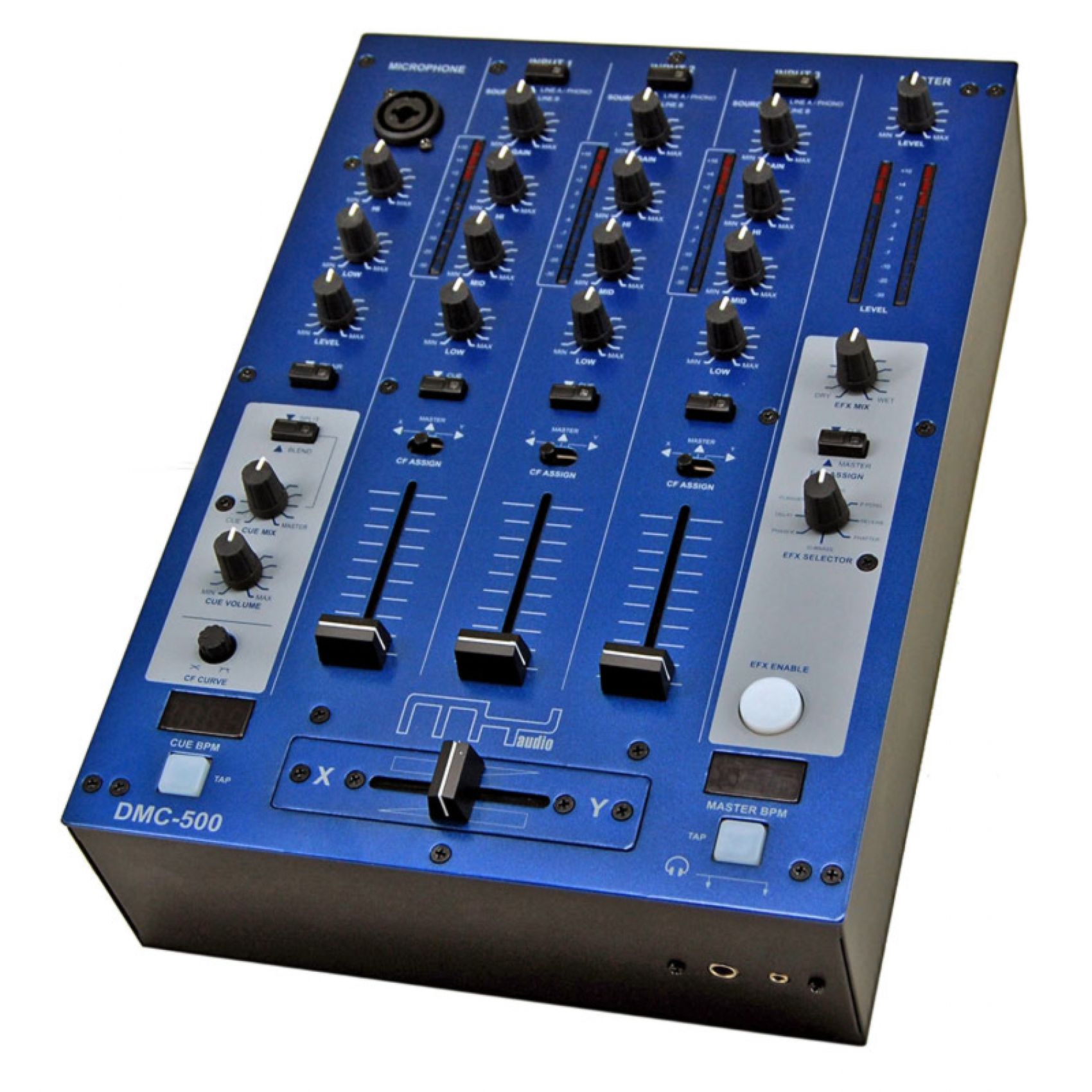 MyAudio DMC500USB - MIXER DJ 4 CANALI CON 2 PORTE USB